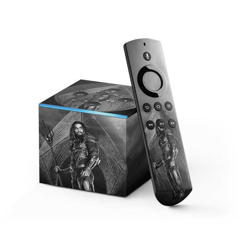 The Justice League (2017) Aquaman Poster Fire TV Cube Skin