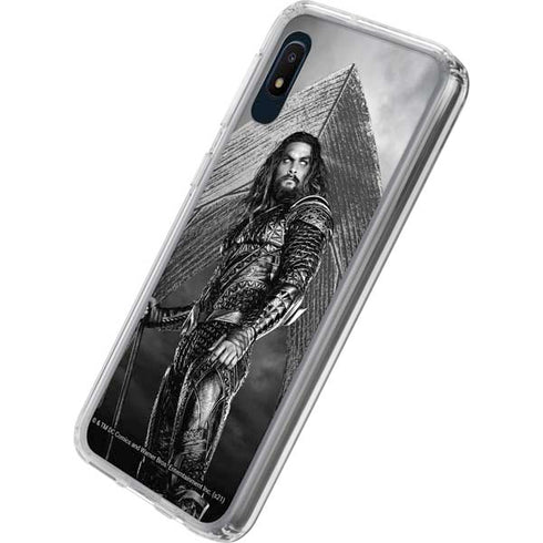 The Justice League (2017) Aquaman Poster Galaxy A10e Clear Case