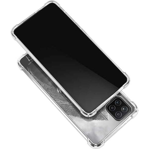 The Justice League (2017) Aquaman Poster Galaxy A12 Clear Case