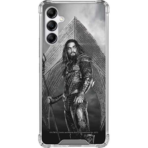 The Justice League (2017) Aquaman Poster Galaxy A14 5G Clear Case