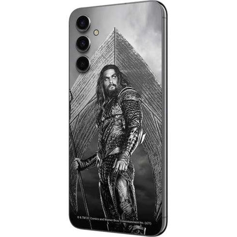 The Justice League (2017) Aquaman Poster Galaxy A14 5G Skin