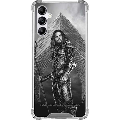 The Justice League (2017) Aquaman Poster Galaxy A15 5G Clear Case