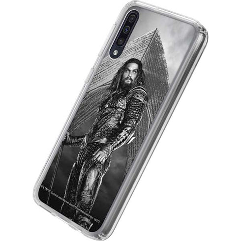 The Justice League (2017) Aquaman Poster Galaxy A50 Clear Case