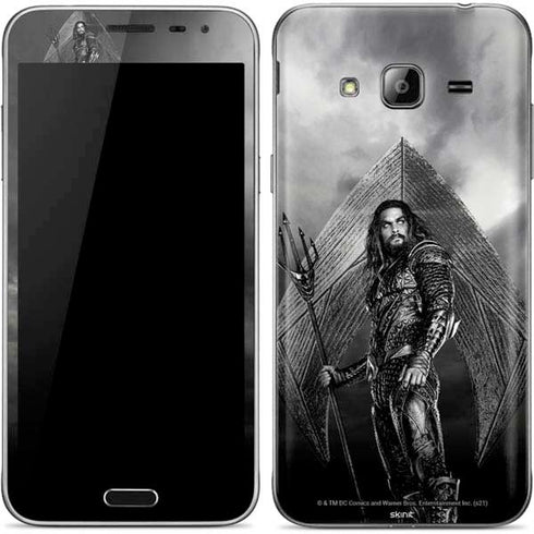 The Justice League (2017) Aquaman Poster Galaxy J3 Skin