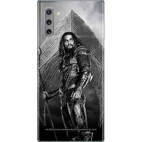 The Justice League (2017) Aquaman Poster Galaxy Note 10 Skin