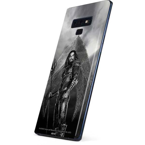 The Justice League (2017) Aquaman Poster Galaxy Note 9 Skin