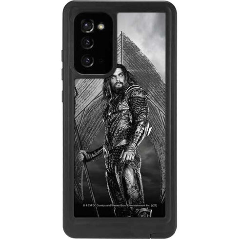 The Justice League (2017) Aquaman Poster Galaxy Note20 5G Waterproof Case