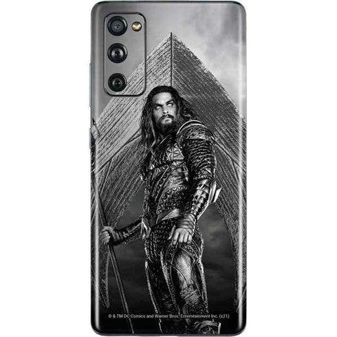 The Justice League (2017) Aquaman Poster Galaxy S20 Fan Edition Skin
