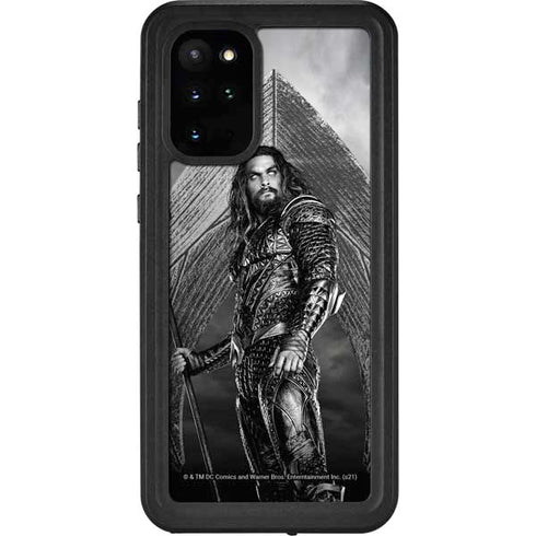 The Justice League (2017) Aquaman Poster Galaxy S20 Plus Waterproof Case