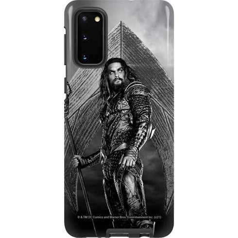 The Justice League (2017) Aquaman Poster Galaxy S20 Pro Case