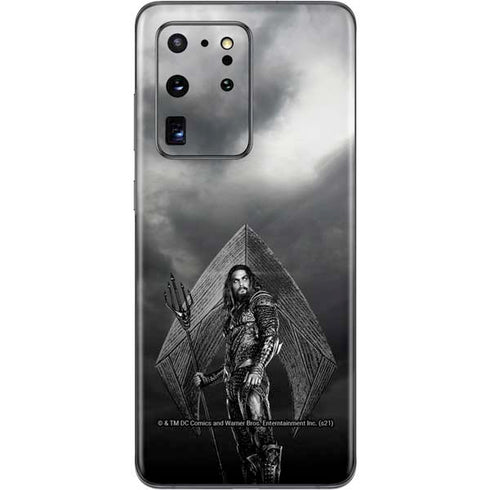 The Justice League (2017) Aquaman Poster Galaxy S20 Ultra 5G Skin