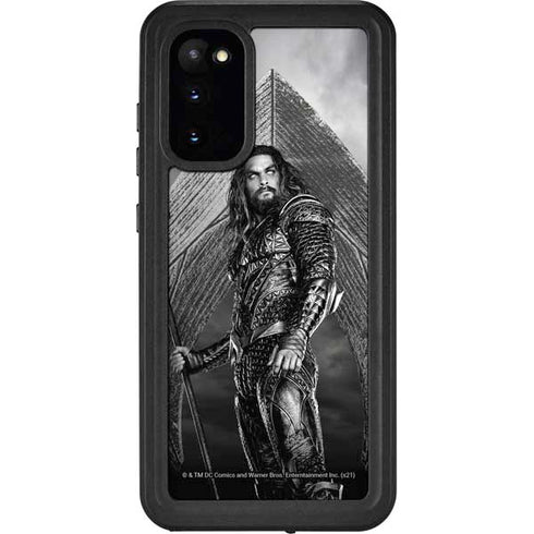 The Justice League (2017) Aquaman Poster Galaxy S20 Waterproof Case