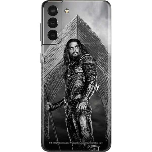 The Justice League (2017) Aquaman Poster Galaxy S21 Plus 5G Skin