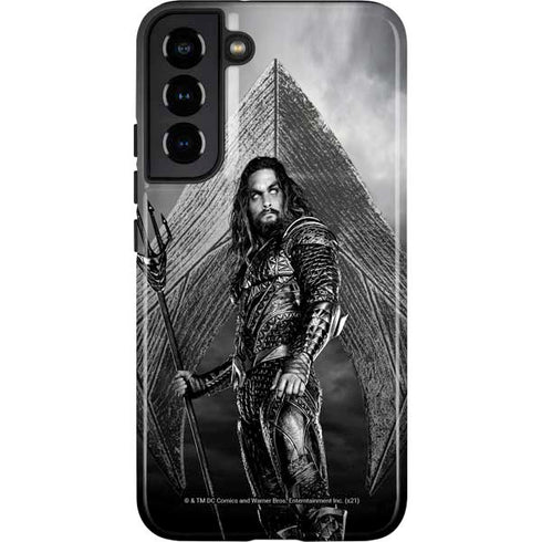 The Justice League (2017) Aquaman Poster Galaxy S22 Plus Pro Case