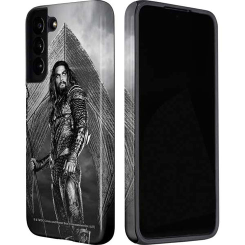 The Justice League (2017) Aquaman Poster Galaxy S22 Plus Pro Case