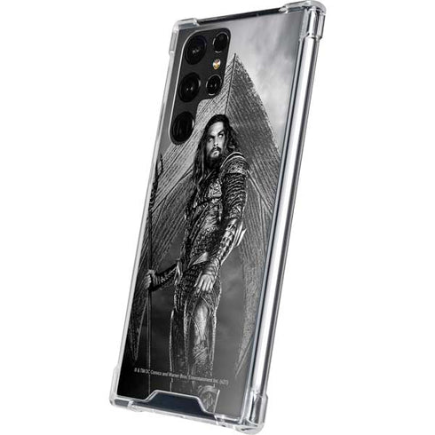 The Justice League (2017) Aquaman Poster Galaxy S22 Ultra Clear Case