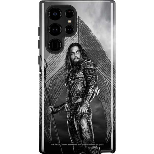 The Justice League (2017) Aquaman Poster Galaxy S22 Ultra Pro Case