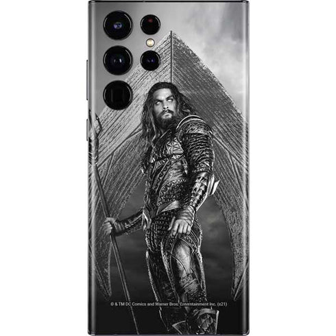 The Justice League (2017) Aquaman Poster Galaxy S22 Ultra Skin