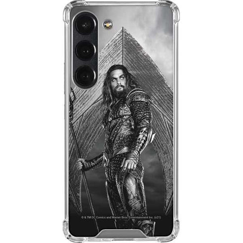 The Justice League (2017) Aquaman Poster Galaxy S23 Clear Case