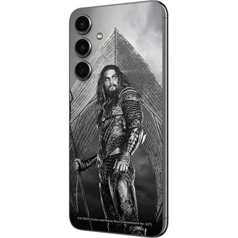 The Justice League (2017) Aquaman Poster Galaxy S23 FE Skin