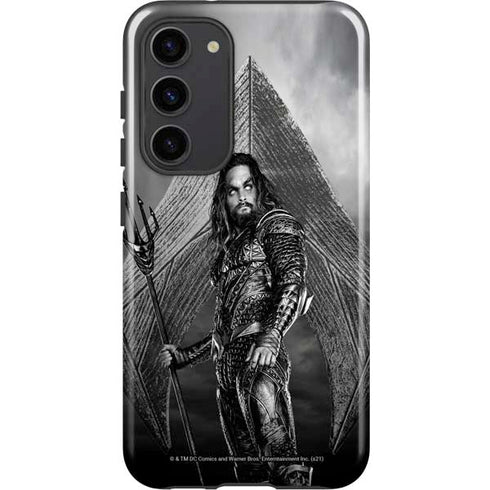 The Justice League (2017) Aquaman Poster Galaxy S23 Plus Pro Case