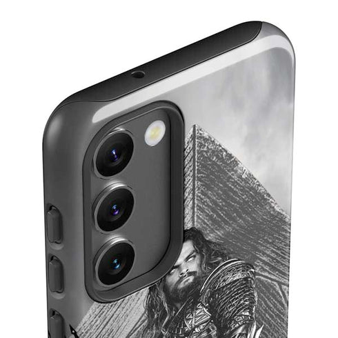 The Justice League (2017) Aquaman Poster Galaxy S23 Plus Pro Case
