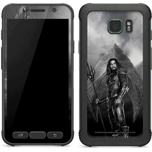 The Justice League (2017) Aquaman Poster Galaxy S7 Active Skin