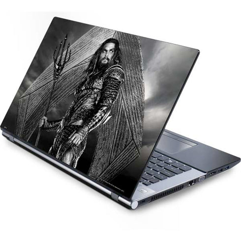 The Justice League (2017) Aquaman Poster Generic Laptop Skin