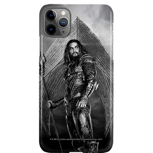 The Justice League (2017) Aquaman Poster iPhone 11 Pro Max Lite Case