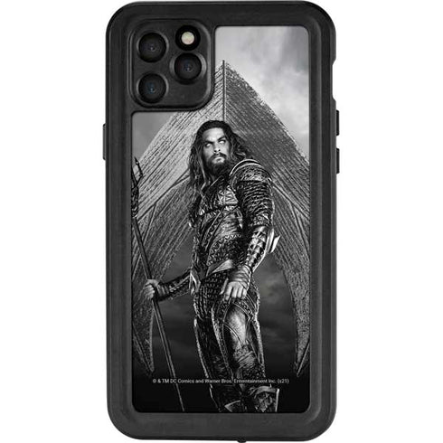 The Justice League (2017) Aquaman Poster iPhone 11 Pro Max Waterproof Case