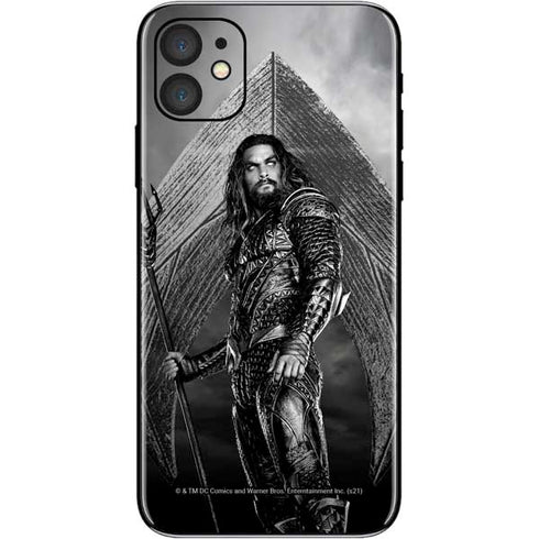 The Justice League (2017) Aquaman Poster iPhone 11 Skin