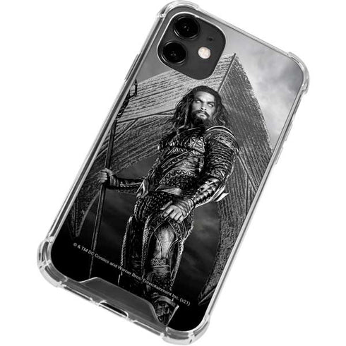 The Justice League (2017) Aquaman Poster iPhone 12 Clear Case