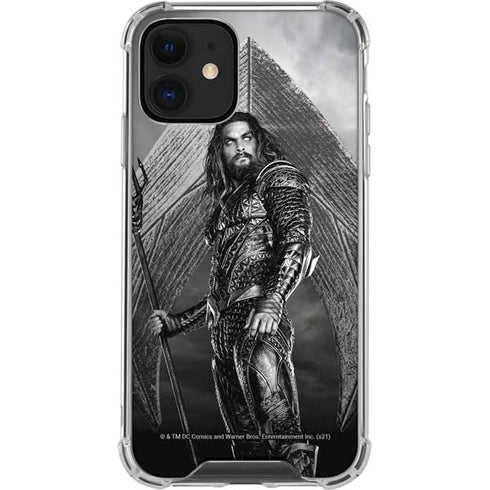 The Justice League (2017) Aquaman Poster iPhone 12 Mini Clear Case