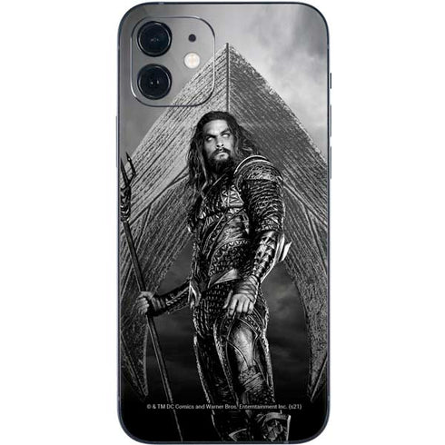 The Justice League (2017) Aquaman Poster iPhone 12 Mini Skin
