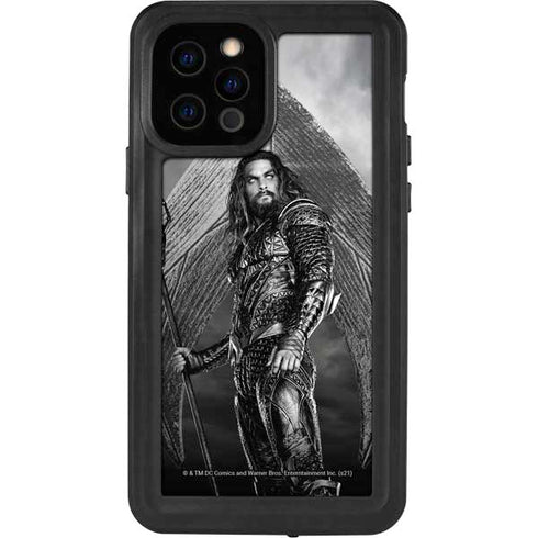 The Justice League (2017) Aquaman Poster iPhone 12 Pro Waterproof Case