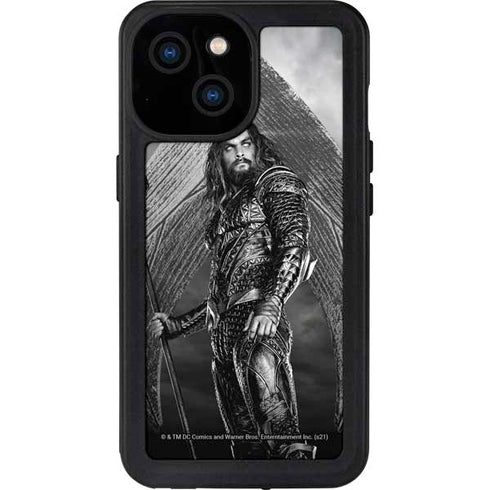 The Justice League (2017) Aquaman Poster iPhone 13 Mini Waterproof Case