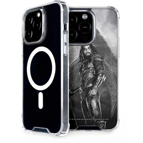 The Justice League (2017) Aquaman Poster iPhone 13 Pro MagSafe Case