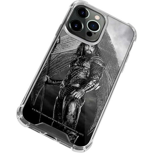 The Justice League (2017) Aquaman Poster iPhone 13 Pro Max Clear Case