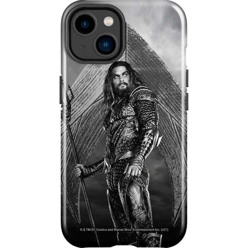 The Justice League (2017) Aquaman Poster iPhone 14 Plus Impact Case