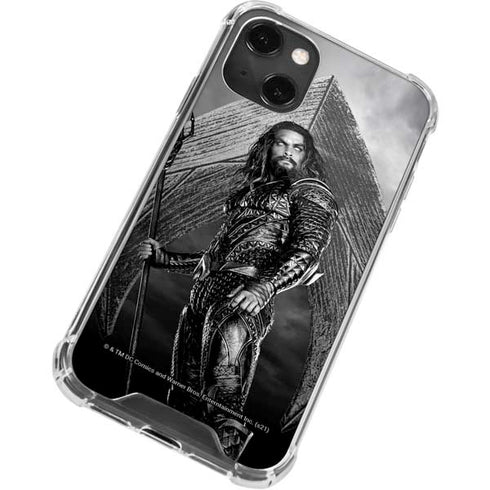 The Justice League (2017) Aquaman Poster iPhone 14 Plus Clear Case