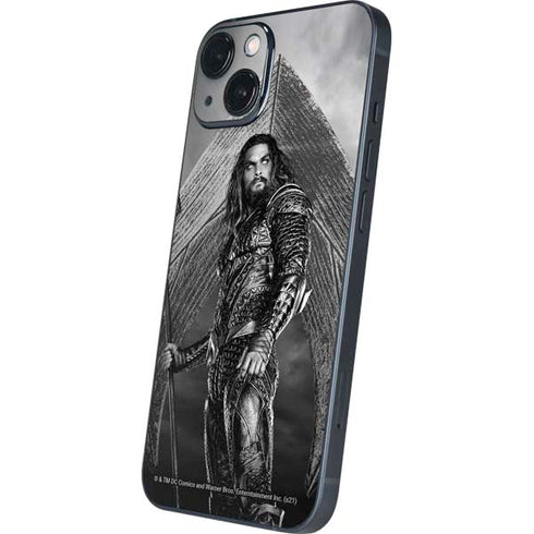 The Justice League (2017) Aquaman Poster iPhone 15 Plus Skin