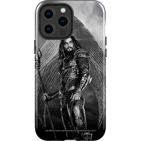 The Justice League (2017) Aquaman Poster iPhone 15 Pro Max Impact Case