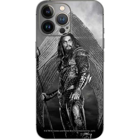 The Justice League (2017) Aquaman Poster iPhone 14 Pro Max Skin