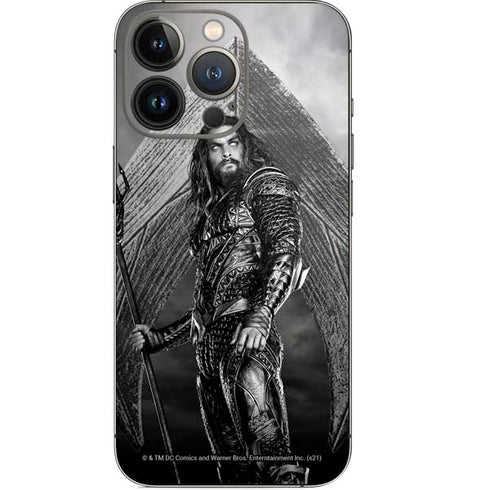 The Justice League (2017) Aquaman Poster iPhone 14 Pro Skin