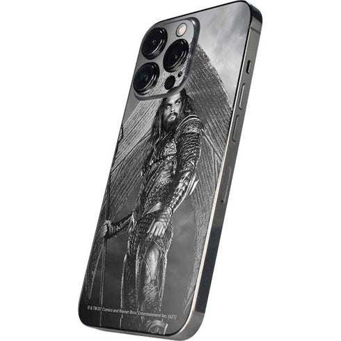 The Justice League (2017) Aquaman Poster iPhone 14 Pro Skin