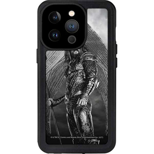 The Justice League (2017) Aquaman Poster iPhone 14 Pro Waterproof Case