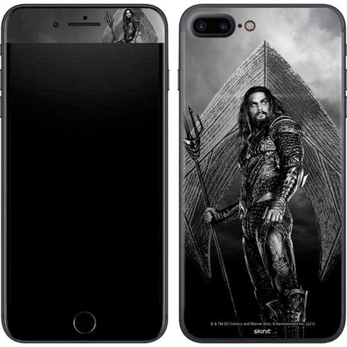 The Justice League (2017) Aquaman Poster iPhone 8 Plus Skin