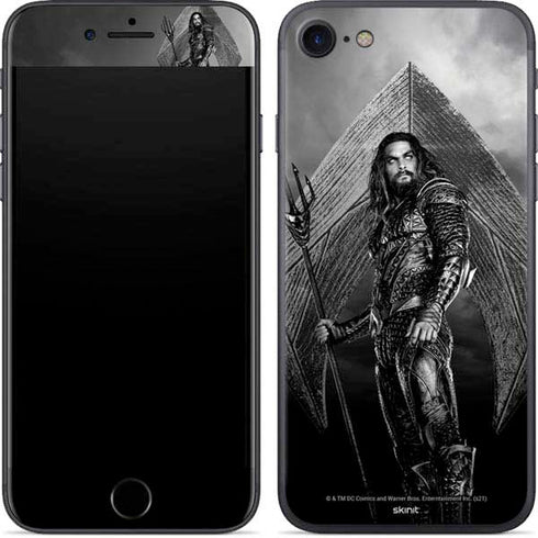 The Justice League (2017) Aquaman Poster iPhone 8 Skin