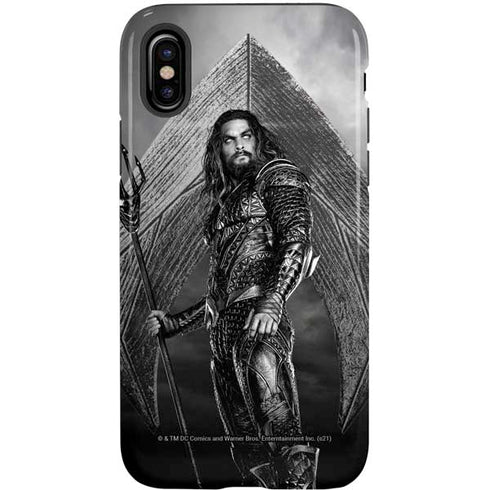 The Justice League (2017) Aquaman Poster iPhone X Pro Case