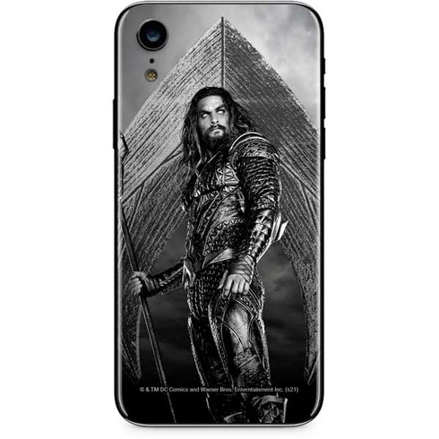 The Justice League (2017) Aquaman Poster iPhone XR Skin